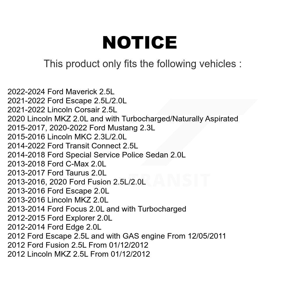 Solénoïde de distribution variable de moteur (VVT) pour Ford Escape Fusion Focus Edge