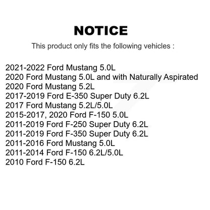 Calage variable des soupapes du moteur (VVT) pour Ford F-150 F-350 Super Duty F-250 Mustan