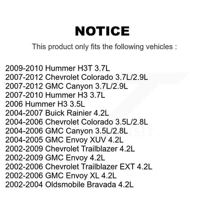 Solénoïde de distribution variable de moteur (VVT) pour Chevrolet GMC Colorado Canyon H