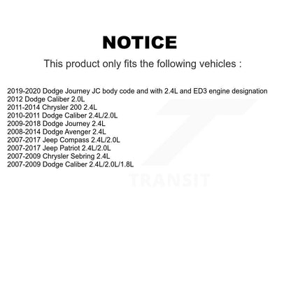 Solénoïde de distribution variable de moteur d'admission (VVT) pour Dodge Journey Jeep 200