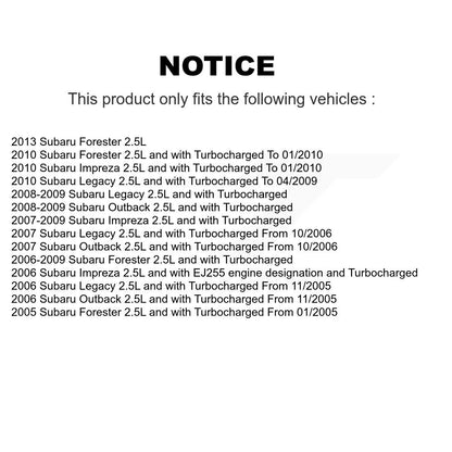 Solénoïde de distribution variable de moteur (VVT) pour Subaru Forester Impreza Outback