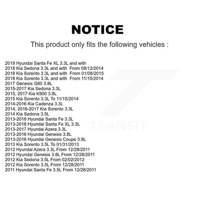 Solénoïde de distribution Variable de moteur (VVT), pour Kia Sorento Hyundai Santa Fe XL