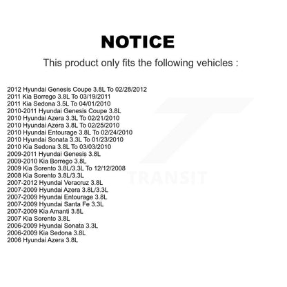 Solénoïde de distribution Variable de moteur (VVT), pour Hyundai Santa Fe Sonata Kia