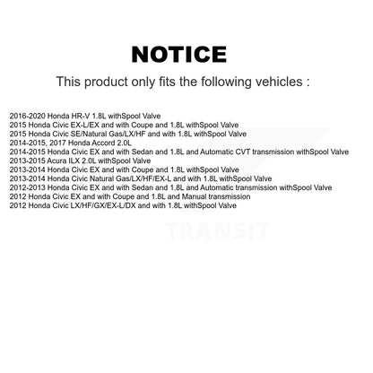 Solénoïde de distribution Variable de moteur (VVT), pour Honda Civic HR-V Accord Acura
