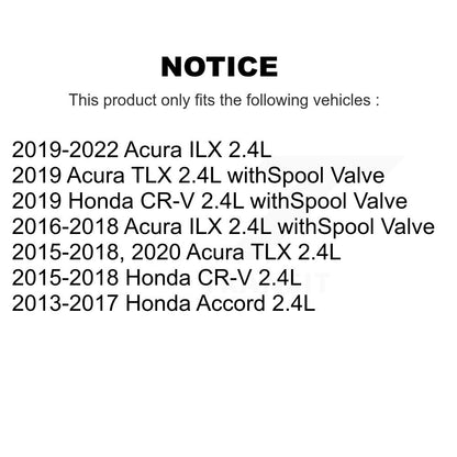 Solénoïde de distribution Variable des soupapes de moteur (VVT), pour Honda CR-V Accord Acura TLX ILX