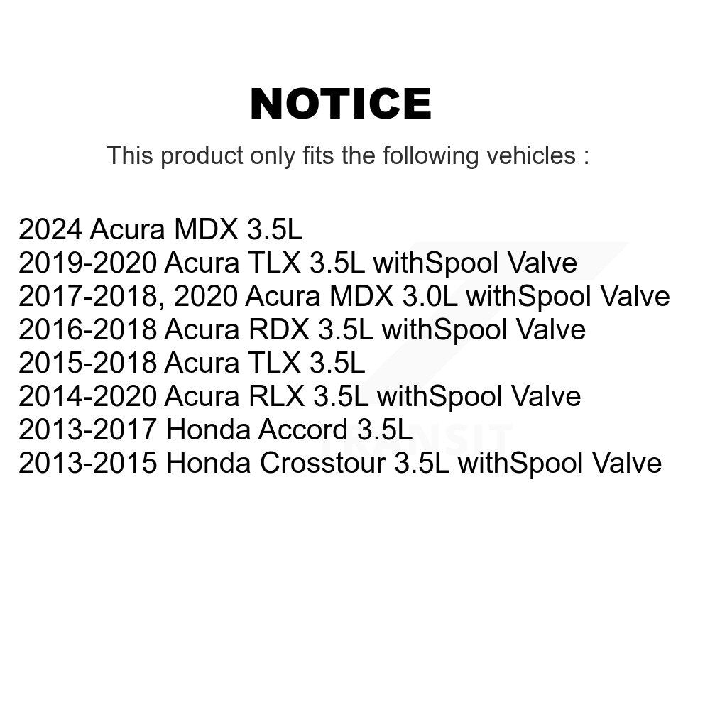 Solénoïde de distribution Variable de moteur (VVT), pour Honda Accord Acura RDX TLX MDX