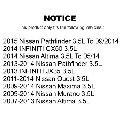 Solénoïde de distribution variable de moteur droit (VVT) pour Nissan Altima Pathfinder
