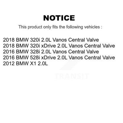 Solénoïde de distribution variable de moteur (VVT) pour BMW X1 528i xDrive 328i 320i