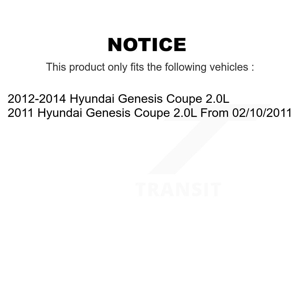 Solénoïde de distribution variable de moteur d'échappement (VVT) pour Hyundai Genesis Coupé