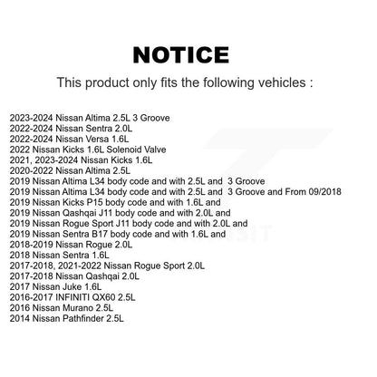 Solénoïde de distribution variable de moteur (VVT) pour Nissan kick Rogue Sport Qashqa
