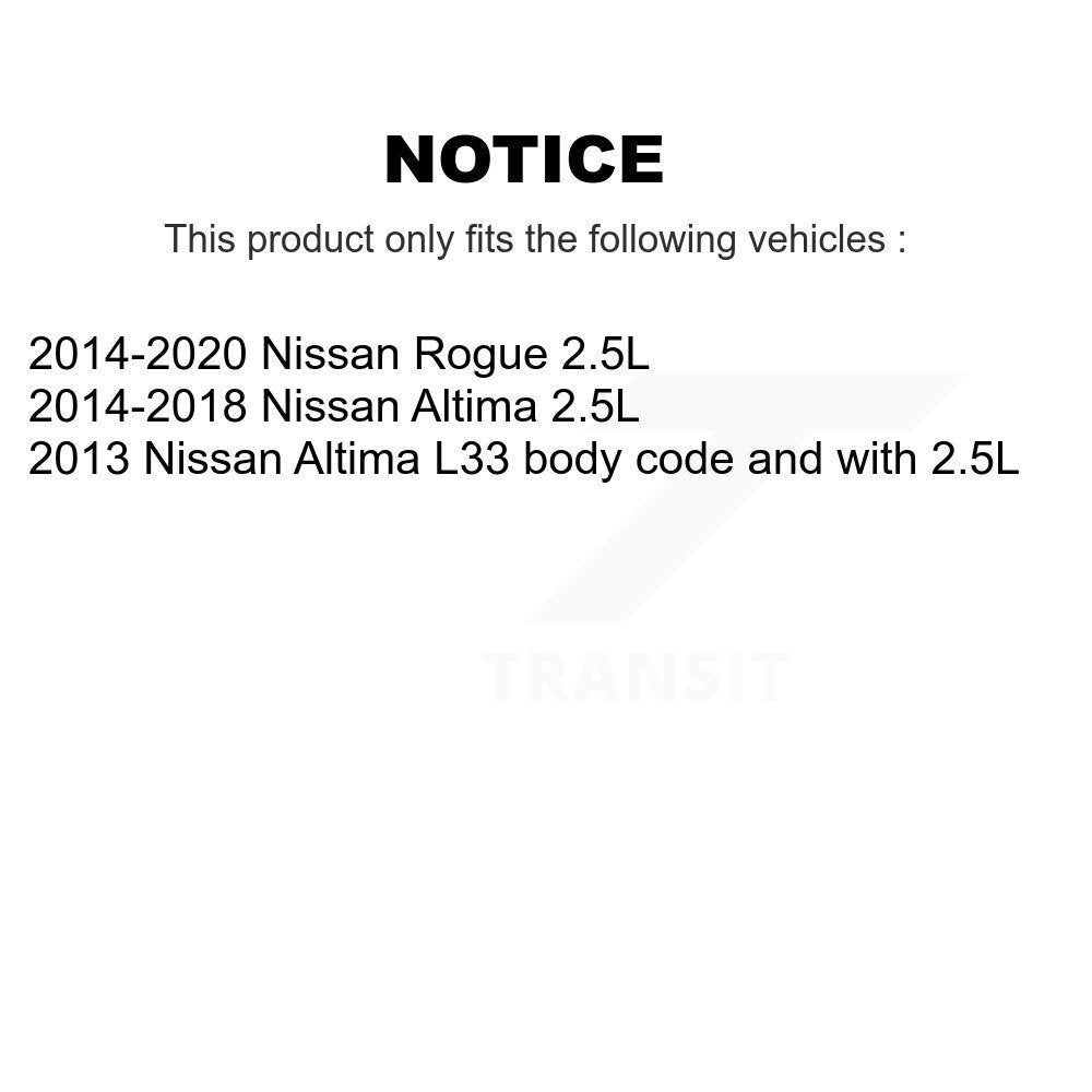 Solénoïde de distribution variable de moteur (VVT) pour Nissan Rogue Altima SEN-2VTS038