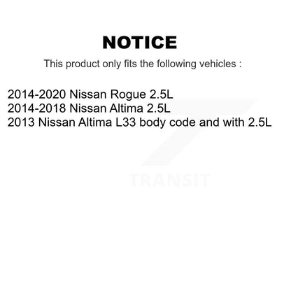 Solénoïde de distribution variable de moteur (VVT) pour Nissan Rogue Altima SEN-2VTS038
