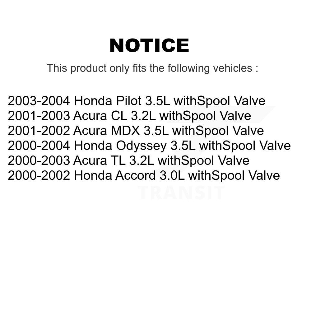 Solénoïde de distribution Variable de moteur (VVT), pour Honda Accord Odyssey Acura Pilo