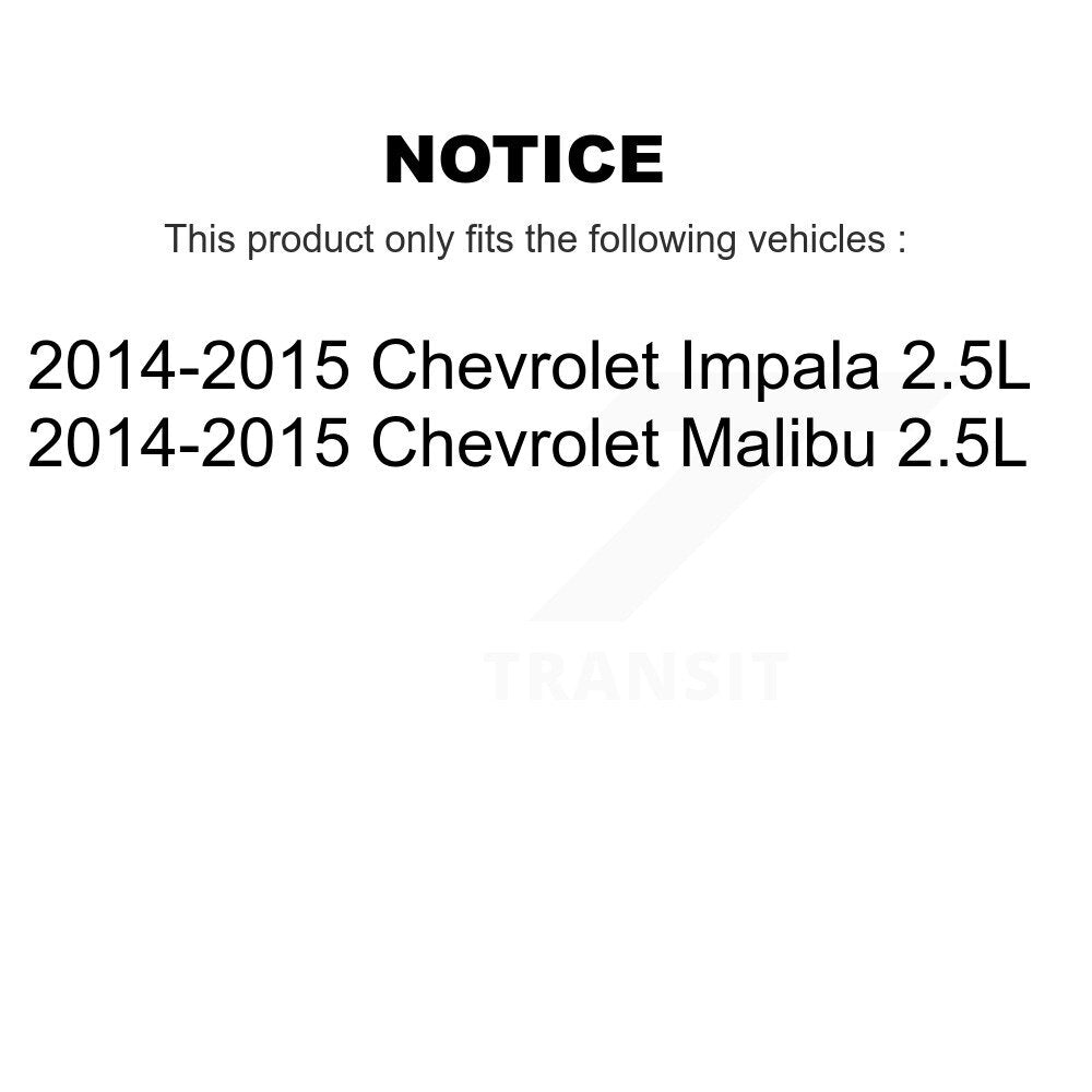 Contrôle d'huile à distribution variable des soupapes du moteur (VVT) pour Chevrolet Malibu Impala