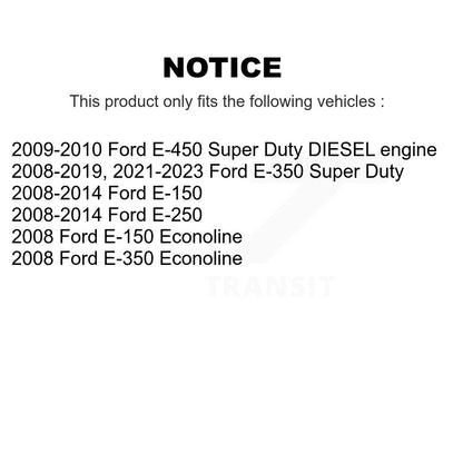 Plaquettes de frein à disque semi-métalliques arrière, pour Ford E-350 Super Duty E-250 E-150 E-450