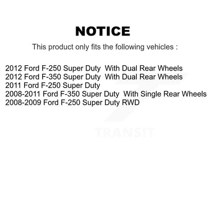 Plaquettes de frein à disque semi-métalliques avant pour Ford F-350 Super Duty F-250 SIM-1631
