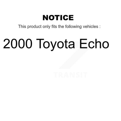 Plaquettes de frein à disque semi-métalliques avant pour Toyota Echo 2000 SIM-831