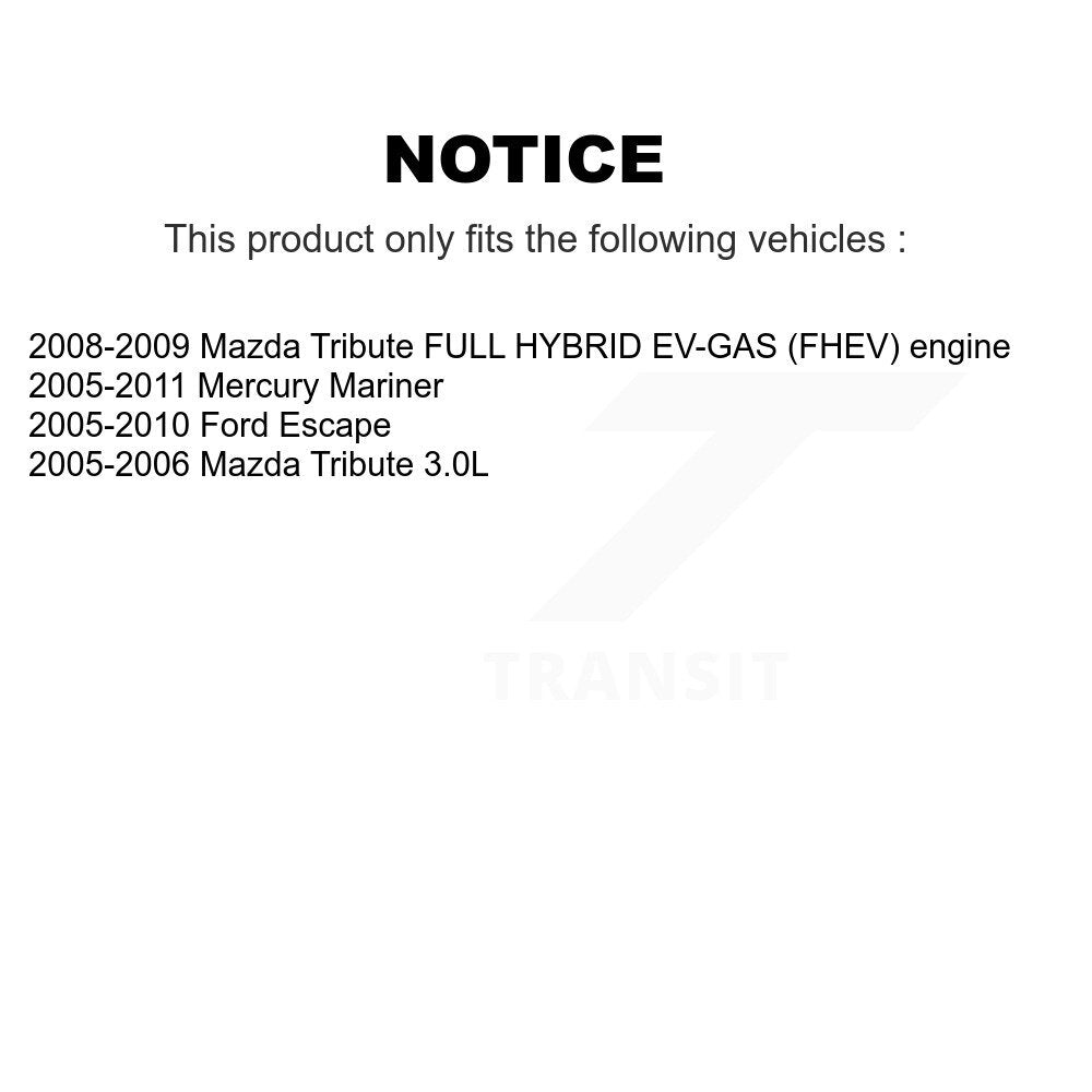 Étrier de frein à disque arrière droit pour Ford Escape Mazda hommage Mercury Mariner