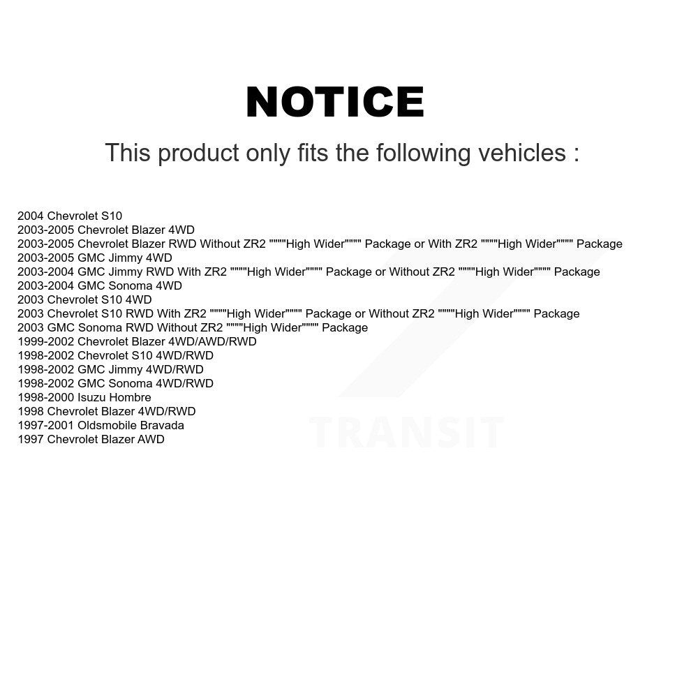 Étrier de frein à disque arrière, pour Chevrolet GMC Blazer S10 Jimmy Sonoma Isuzu Hombre