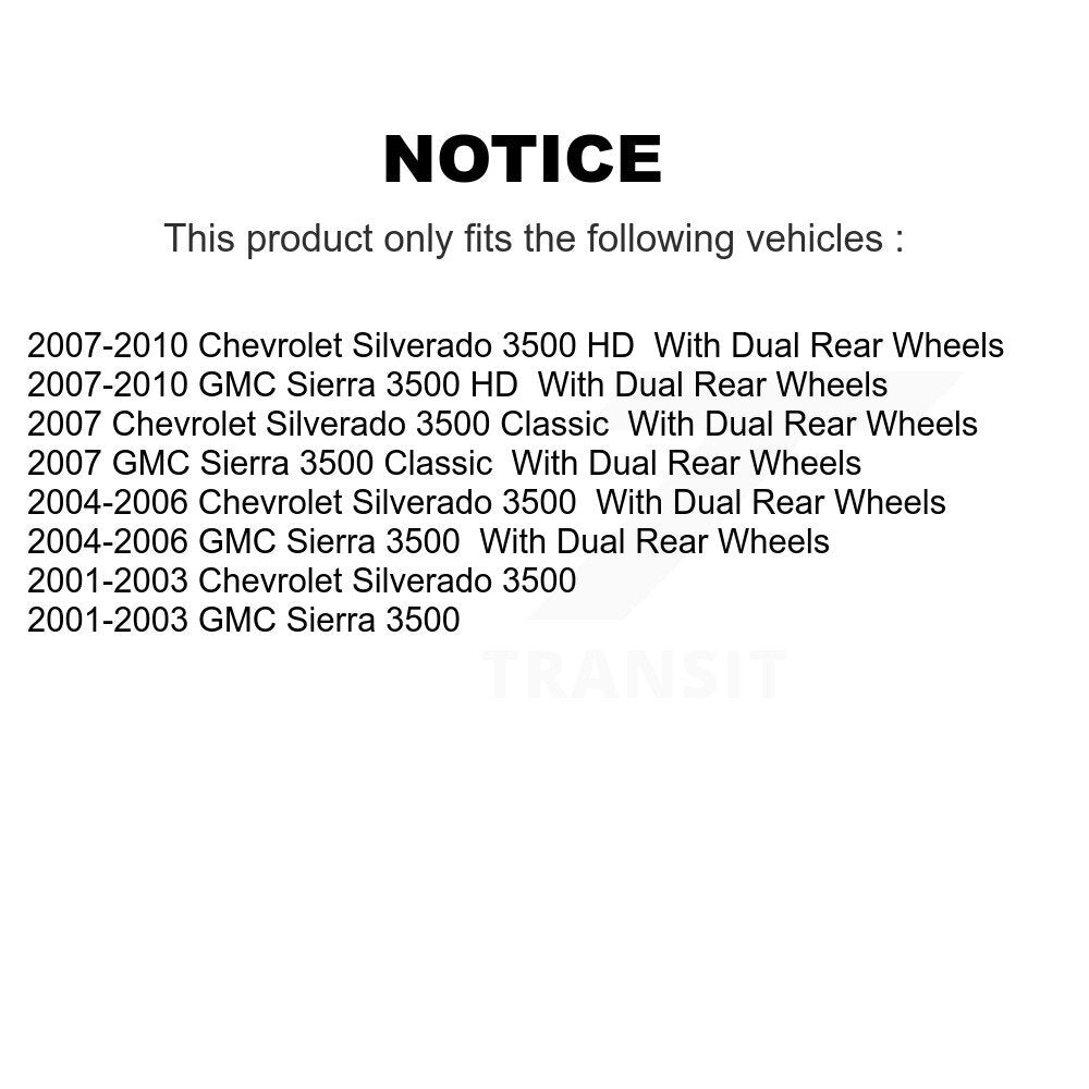 Étrier de frein à disque arrière gauche, pour Chevrolet GMC Sierra 3500 Silverado HD Classic