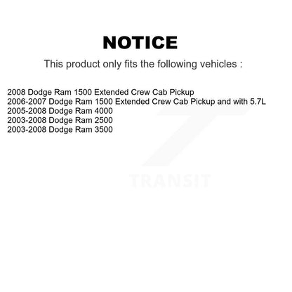 Étrier de frein à disque avant gauche, pour Dodge Ram 1500 3500 2500 4000 SLC-18B4891