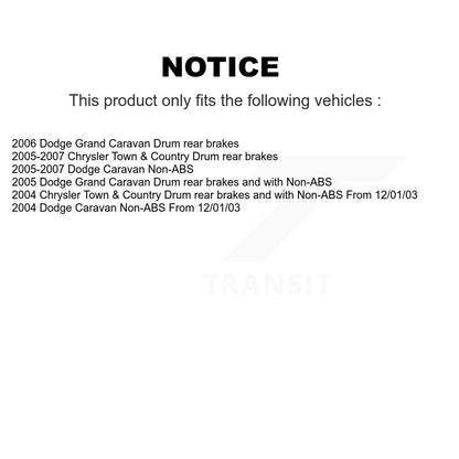 Étrier de frein à disque avant droit pour Dodge Caravan Grand Chrysler Town & Country