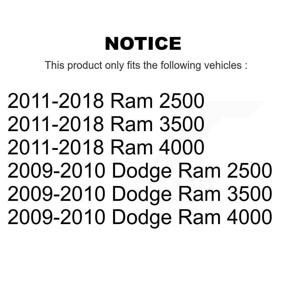 Étrier de frein à disque avant gauche pour Ram 3500 2500 Dodge 4000 SLC-18B5173