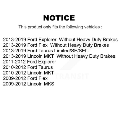 Étrier de frein à disque avant gauche, pour Ford Explorer Flex Taurus Lincoln MKT MKS