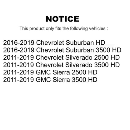 Étrier de frein à disque avant gauche pour GMC Chevrolet Sierra 2500 HD Silverado 3500