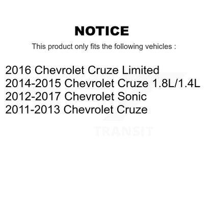 Étrier de frein à disque avant gauche pour Chevrolet Cruze Sonic Limited SLC-18B5308