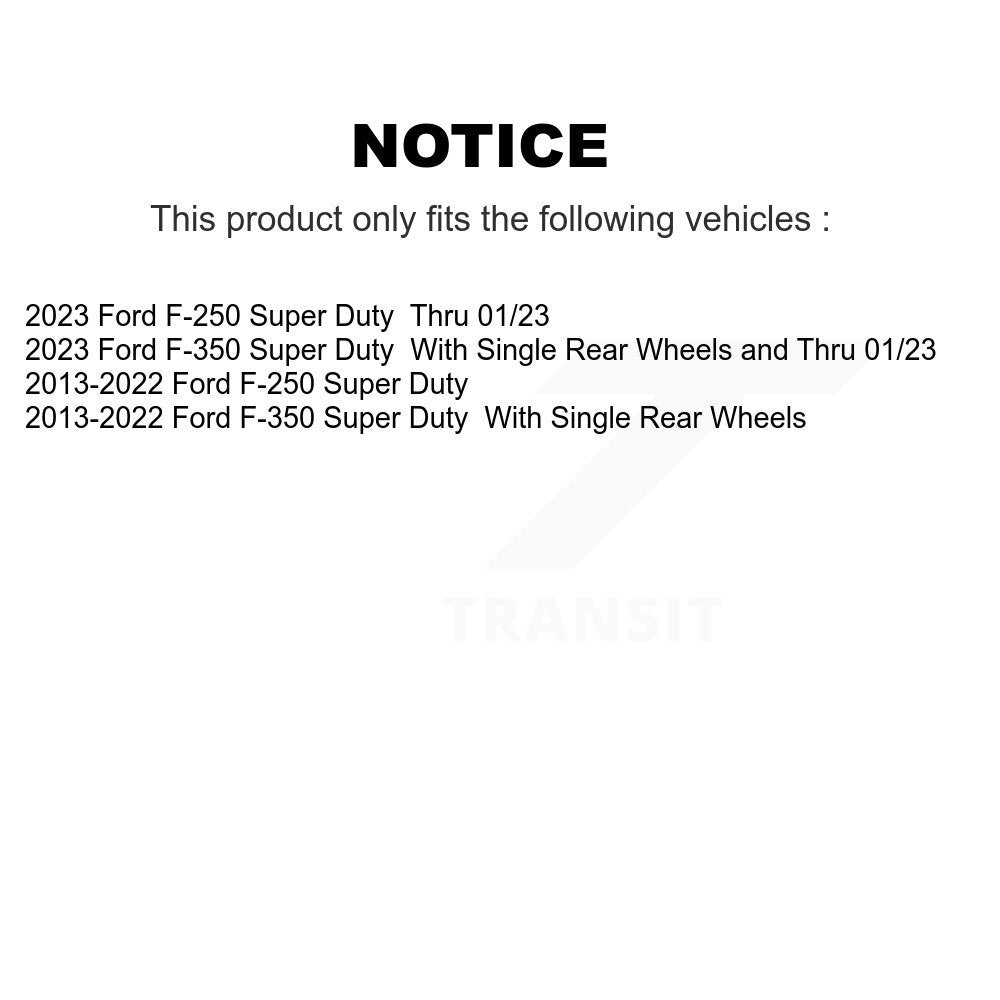 Étrier de frein à disque arrière droit pour Ford F-350 Super Duty F-250 SLC-18B5472