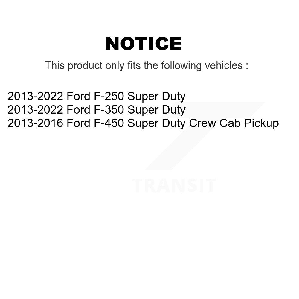 Étalonneur de frein à disque avant droit pour Ford F-350 Super Duty F-250 F-450 SLC-18B5486