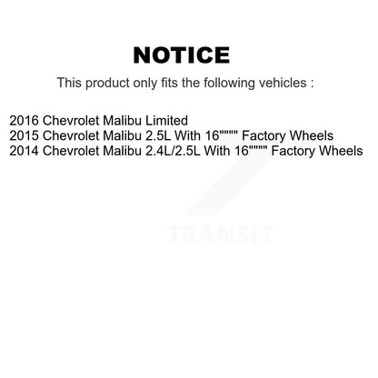 Étrier de frein à disque arrière gauche pour Chevrolet Malibu Limited SLC-18B5505