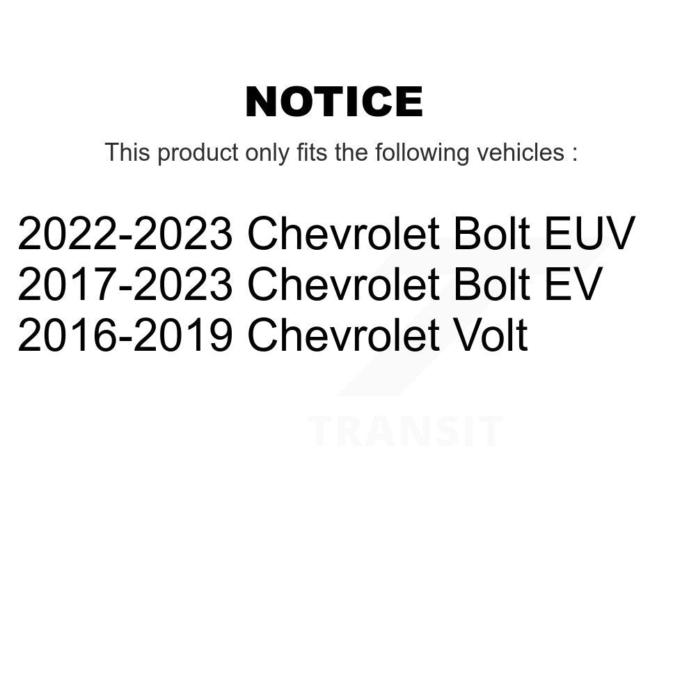 Étalonnier de frein à disque arrière gauche pour Chevrolet Bolt EV EUV Volt SLC-18B5539