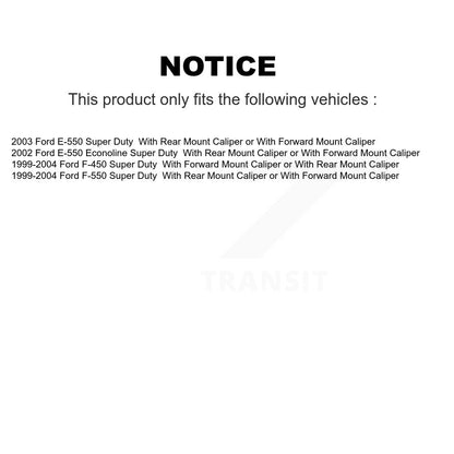 Étrier de frein à disque pour Ford E-550 Super Duty F-450 F-550 Econoline SLC-18B8047