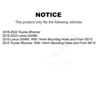 Étrier de frein à disque avant gauche pour Toyota 4Runner Lexus GX460 SLC-197283