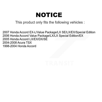 Étrier de frein à disque arrière droit pour Honda Accord Acura TSX SLC-19B2068
