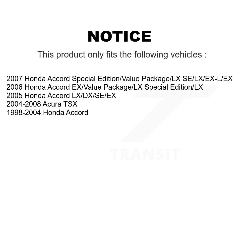 Étrier de frein à disque arrière gauche pour Honda Accord Acura TSX SLC-19B2069