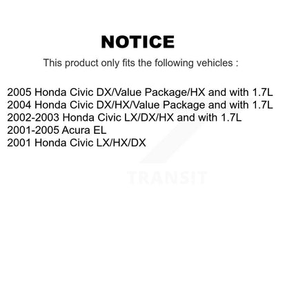 Étrier de frein à disque avant gauche pour Honda Civic Acura EL SLC-19B2659