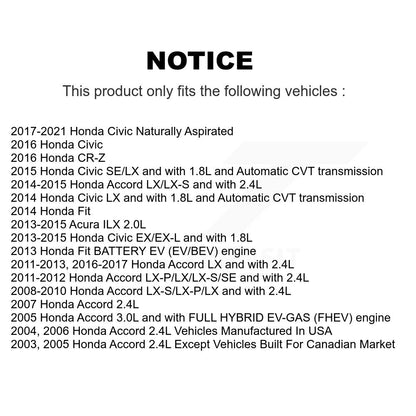 Étrier de frein à disque avant gauche, pour Honda Civic Accord Acura ILX CR-Z