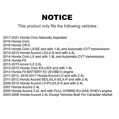Étrier de frein à disque avant droit, pour Honda Civic Accord Acura ILX CR-Z