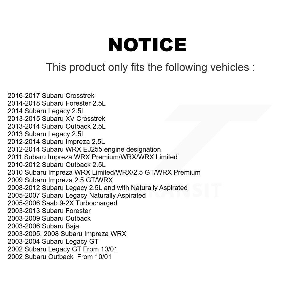Étrier de frein avant gauche pour Subaru Forester Impreza Outback XV Crosstrek Legac