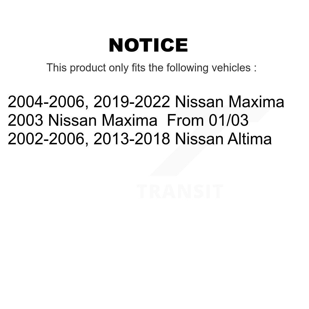 Étrier de frein à disque arrière droit pour Nissan Altima Maxima SLC-19B2781