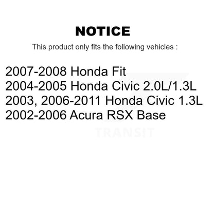 Étrier de frein à disque avant pour Honda Civic Fit Acura RSX SLC-19B2797