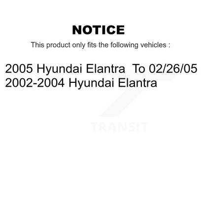 Étrier de frein à disque avant droit pour Hyundai Elantra SLC-19B2849