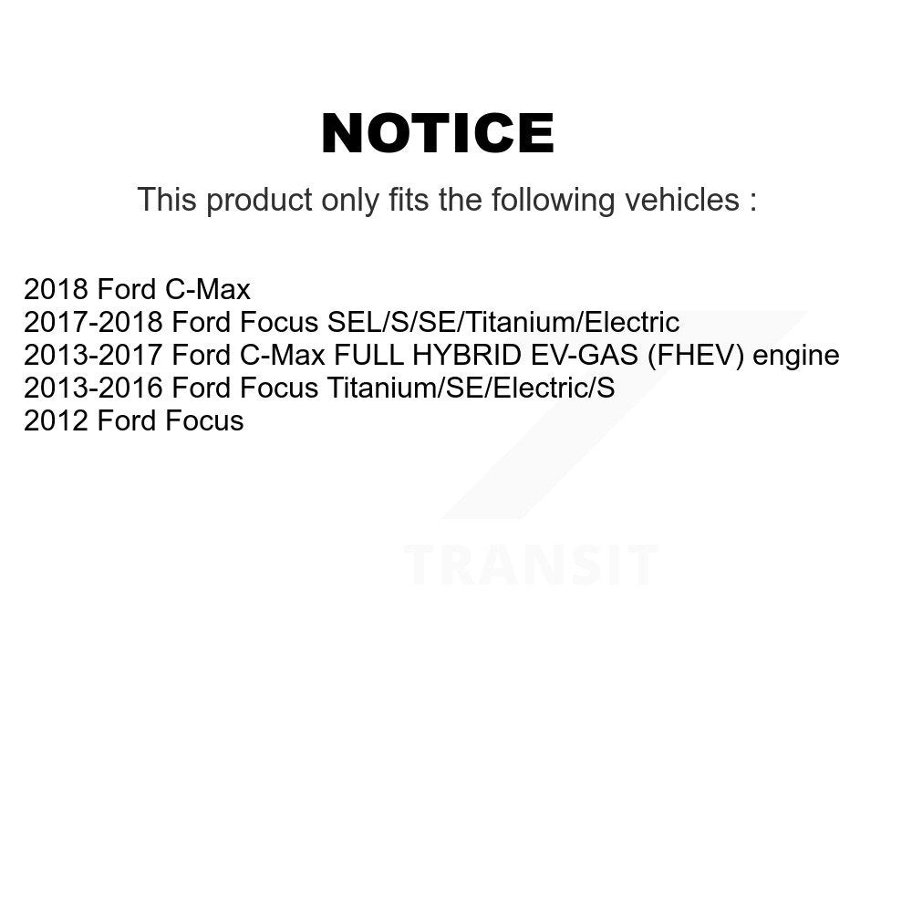 Étrier de frein à disque avant gauche pour Ford Focus C-Max SLC-19B2942D