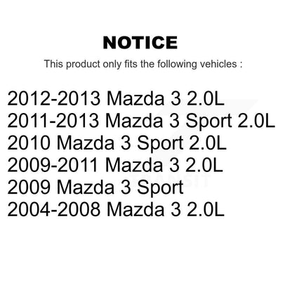Étrier de frein à disque arrière gauche pour Mazda 3 Sport SLC-19B2954