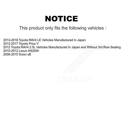 Étrier de frein à disque avant gauche, pour Toyota RAV4 Prius V Scion xB Lexus HS250h