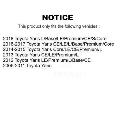 Étrier de frein à disque avant gauche pour Toyota Yaris SLC-19B3198