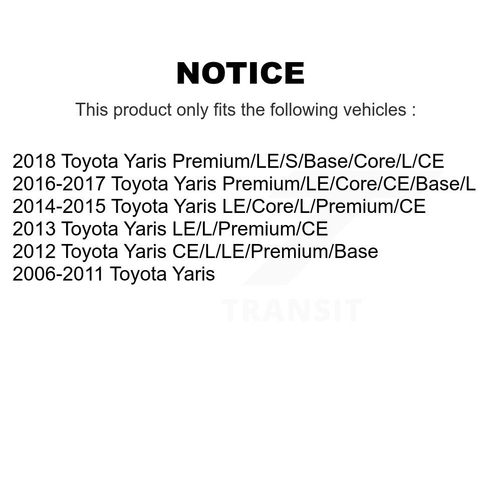 Étrier de frein à disque avant droit pour Toyota Yaris SLC-19B3199